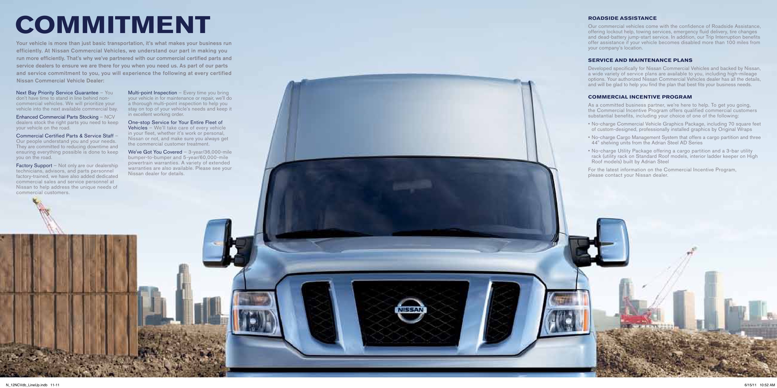 2012 Nissan NV Cargo Brochure Page 8